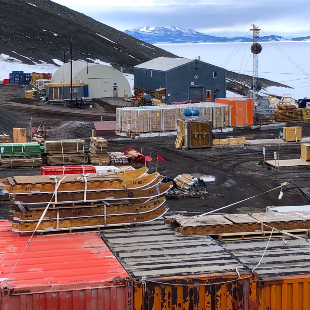 Cargo Yard McMurdo Station